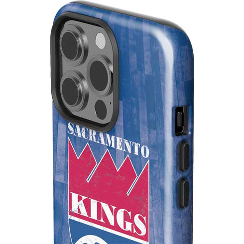 NBA Sacramento Kings Hardwood Classics iPhone 15 Pro Impact Case