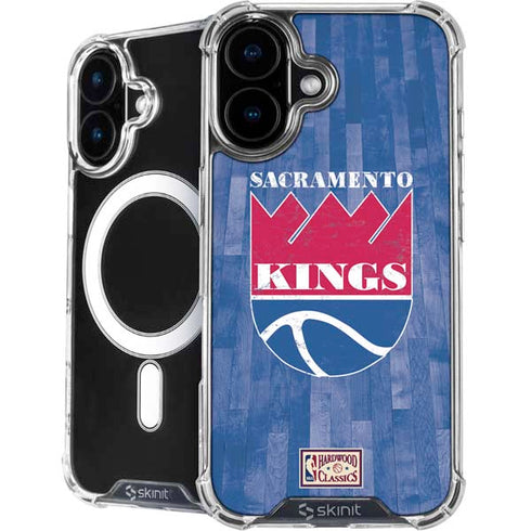 NBA Sacramento Kings Hardwood Classics iPhone 16 MagSafe Case