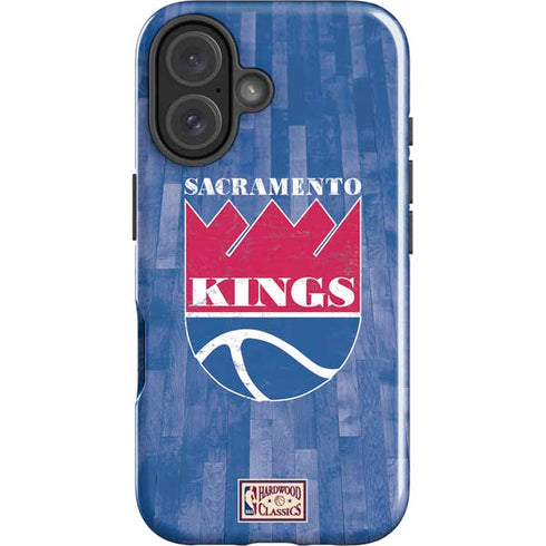 NBA Sacramento Kings Hardwood Classics iPhone 16 Plus Impact Case
