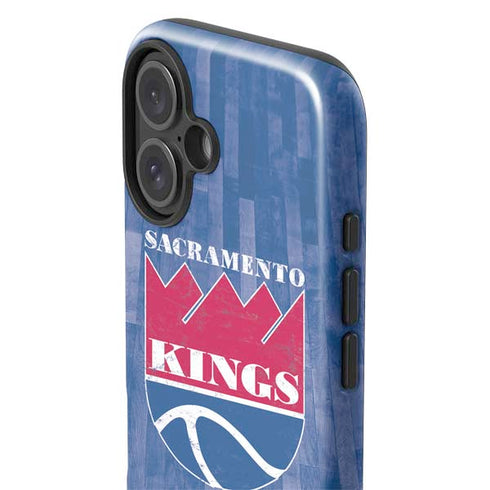 NBA Sacramento Kings Hardwood Classics iPhone 16 Plus Impact Case