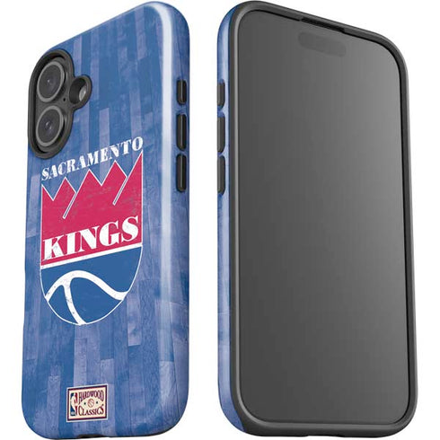 NBA Sacramento Kings Hardwood Classics iPhone 16 Plus Impact Case