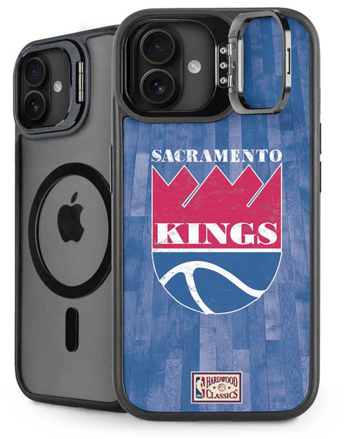 NBA Sacramento Kings Hardwood Classics iPhone 16 Plus Kickstand Case