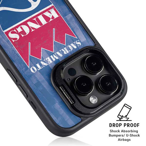 NBA Sacramento Kings Hardwood Classics iPhone 16 Pro Max Kickstand Case