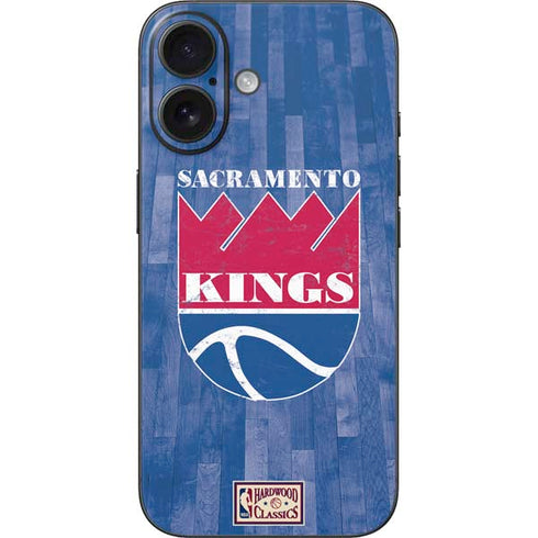 NBA Sacramento Kings Hardwood Classics iPhone 16 Skin