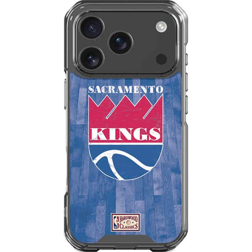 NBA Sacramento Kings Hardwood Classics iPhone 18 Pro Clear Case