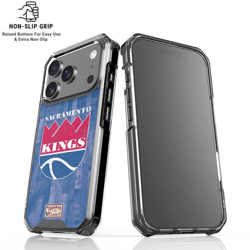NBA Sacramento Kings Hardwood Classics iPhone 18 Pro Clear Case