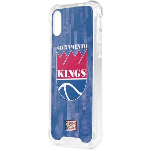 NBA Sacramento Kings Hardwood Classics iPhone XS Clear Case
