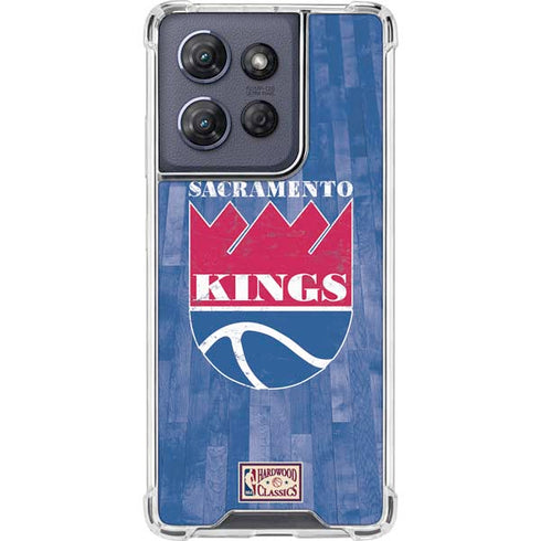 NBA Sacramento Kings Hardwood Classics Moto G Stylus 5G (2025) Clear Case