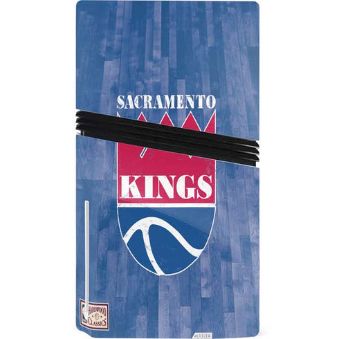 NBA Sacramento Kings Hardwood Classics PS5 Pro Disk Console Skin