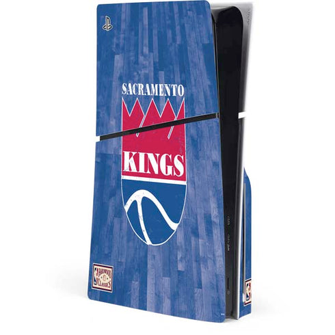NBA Sacramento Kings Hardwood Classics PlayStation PS5 Skins