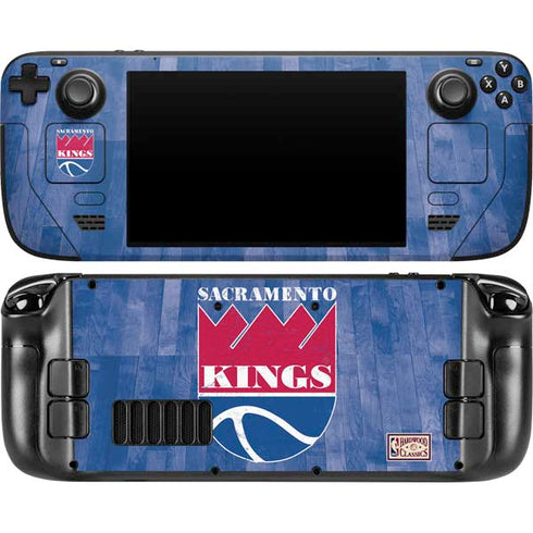 NBA Sacramento Kings Hardwood Classics Steam Deck Handheld Gaming Computer OLED Skin