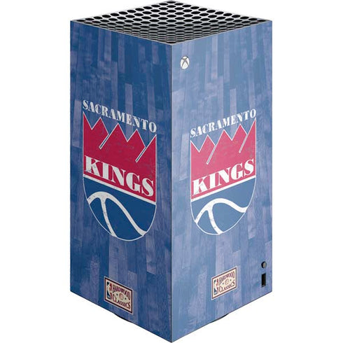 NBA Sacramento Kings Hardwood Classics XBox Series X Digital Edition Console Skin