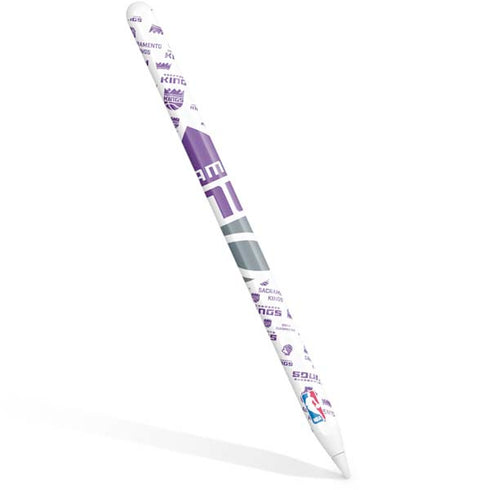 NBA Sacramento Kings History Logo Blast Apple Pencil (2nd Gen 2019) Skin