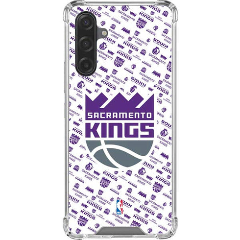 NBA Sacramento Kings History Logo Blast Galaxy A17 Clear Case
