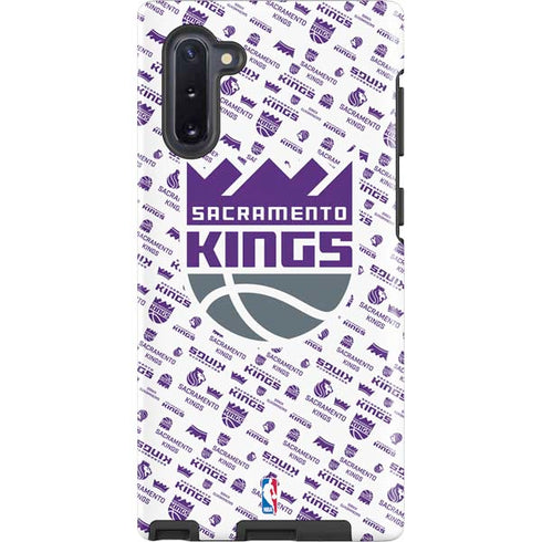 NBA Sacramento Kings History Logo Blast Galaxy Cases