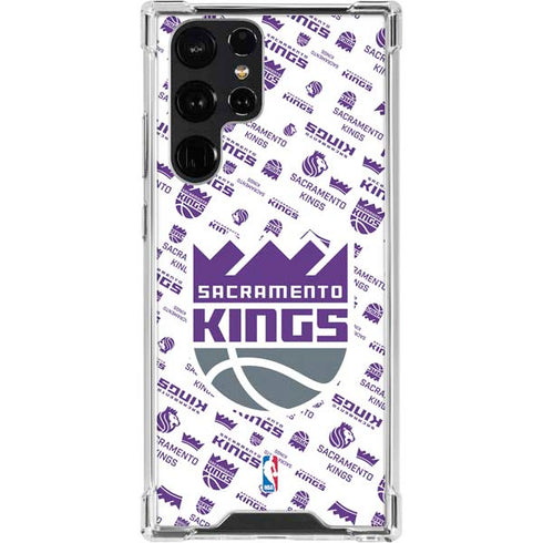 NBA Sacramento Kings History Logo Blast Galaxy S23 Ultra Clear Case