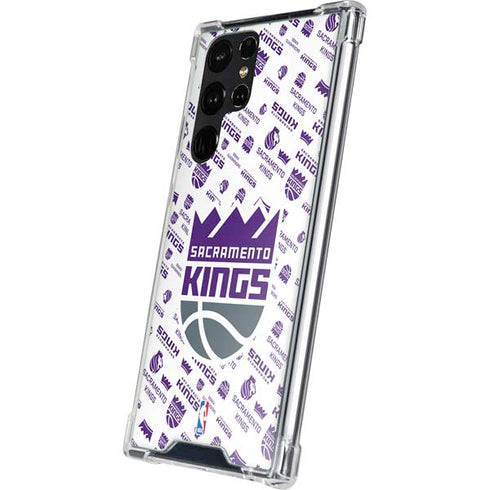 NBA Sacramento Kings History Logo Blast Galaxy S23 Ultra Clear Case