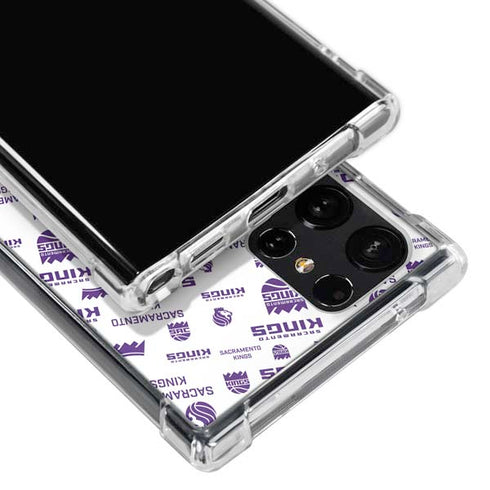 NBA Sacramento Kings History Logo Blast Galaxy S23 Ultra Clear Case