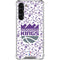 NBA Sacramento Kings History Logo Blast Galaxy S24 FE Clear Case