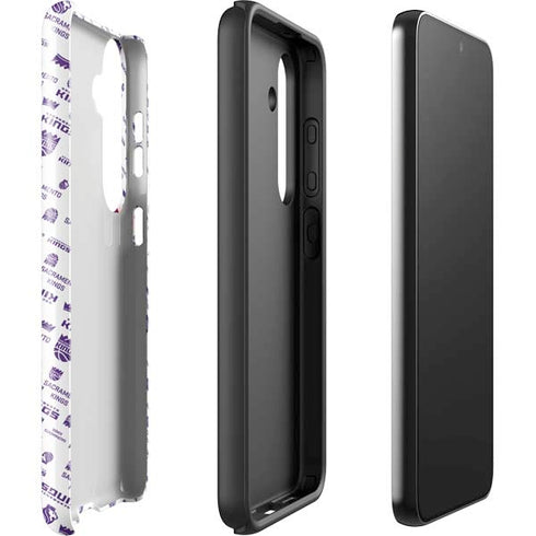 NBA Sacramento Kings History Logo Blast Galaxy S25 Impact Case