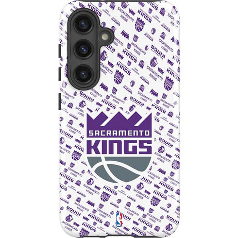 NBA Sacramento Kings History Logo Blast Galaxy S25 Plus Impact Case
