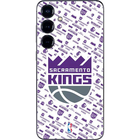 NBA Sacramento Kings History Logo Blast Galaxy S25 Skin