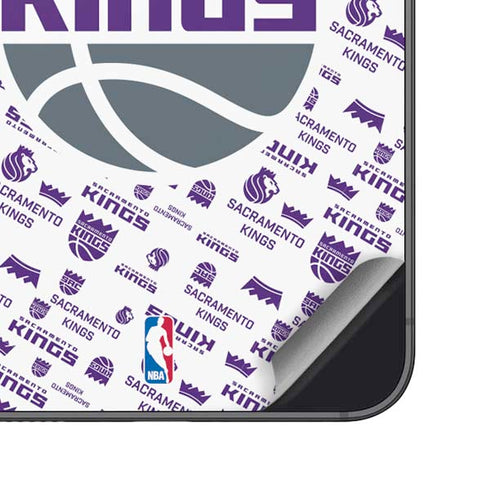 NBA Sacramento Kings History Logo Blast Galaxy S24 Skin