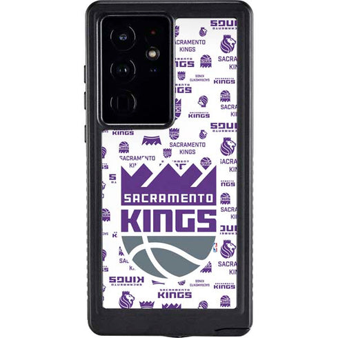 NBA Sacramento Kings History Logo Blast Galaxy S24 Ultra Waterproof Case