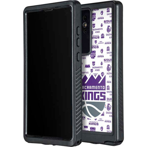 NBA Sacramento Kings History Logo Blast Galaxy S24 Ultra Waterproof Case