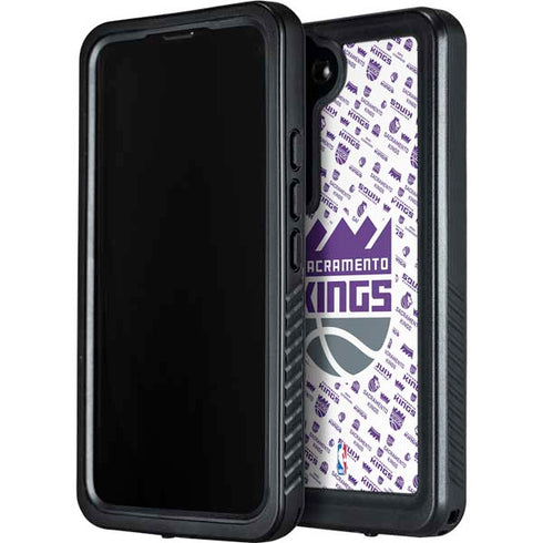 NBA Sacramento Kings History Logo Blast Galaxy S24 Waterproof Case