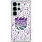 NBA Sacramento Kings History Logo Blast Galaxy S25 Ultra Clear Case