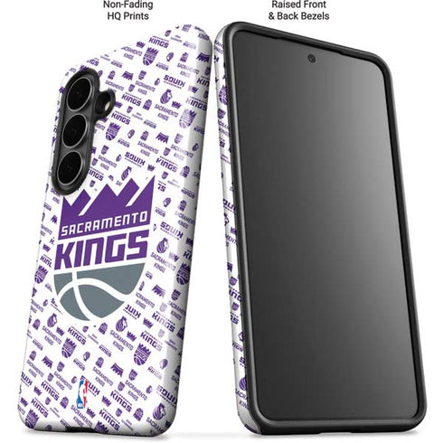 NBA Sacramento Kings History Logo Blast Galaxy S26 Impact Case