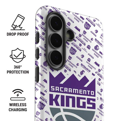 NBA Sacramento Kings History Logo Blast Galaxy S26 Plus Impact Case