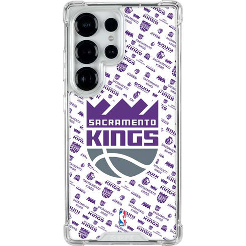 NBA Sacramento Kings History Logo Blast Galaxy S26 Ultra Clear Case