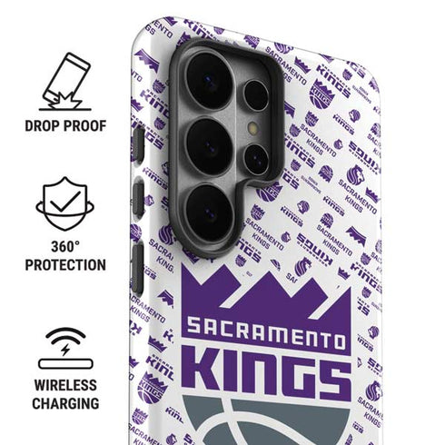 NBA Sacramento Kings History Logo Blast Galaxy S26 Ultra Impact Case