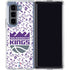 NBA Sacramento Kings History Logo Blast Galaxy Z Fold5 5G Clear Case