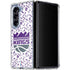NBA Sacramento Kings History Logo Blast Galaxy Z Fold5 5G Clear Case