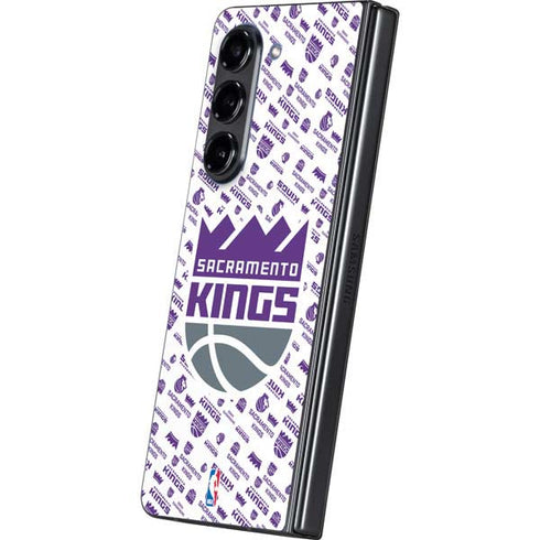 NBA Sacramento Kings History Logo Blast Galaxy Z Fold5 5G Skin