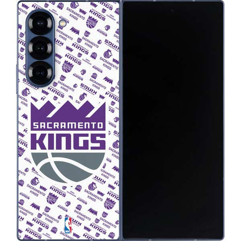 NBA Sacramento Kings History Logo Blast Galaxy Z Fold6 Skin