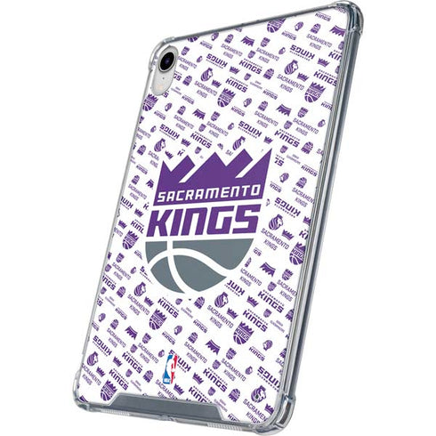 NBA Sacramento Kings History Logo Blast iPad 11th Gen (2025) Clear Case