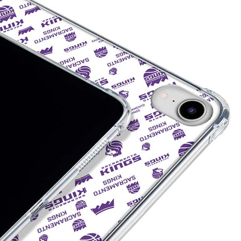 NBA Sacramento Kings History Logo Blast iPad 11th Gen (2025) Clear Case