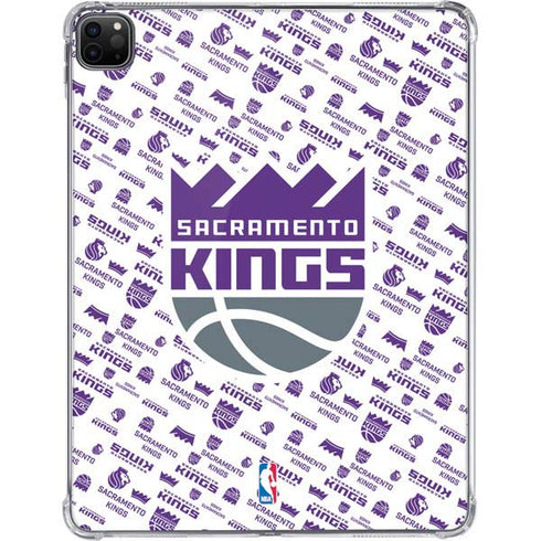 NBA Sacramento Kings History Logo Blast iPad Pro 11in (2024) Clear Case