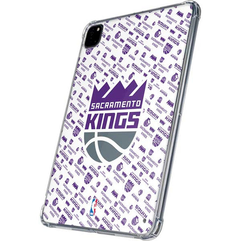 NBA Sacramento Kings History Logo Blast iPad Pro 11in (2024) Clear Case