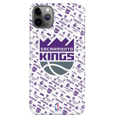 NBA Sacramento Kings History Logo Blast iPhone Cases