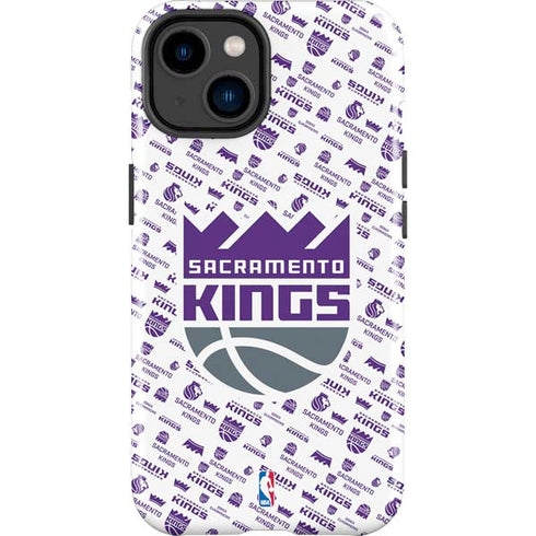 NBA Sacramento Kings History Logo Blast iPhone 15 Impact Case
