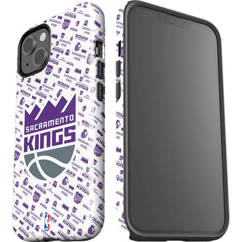 NBA Sacramento Kings History Logo Blast iPhone 15 Impact Case