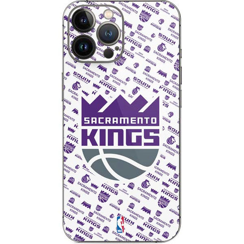 NBA Sacramento Kings History Logo Blast iPhone 15 Pro Max Skin