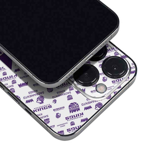 NBA Sacramento Kings History Logo Blast iPhone 15 Pro Max Skin