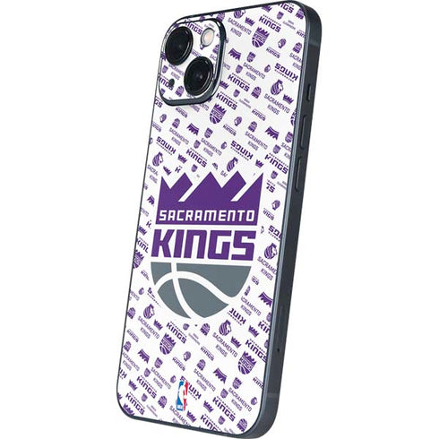 NBA Sacramento Kings History Logo Blast iPhone 15 Skin