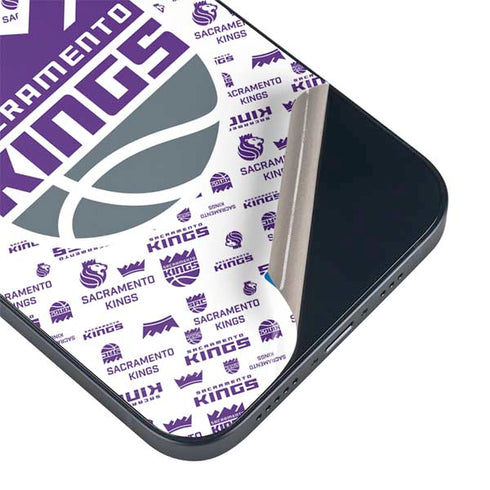 NBA Sacramento Kings History Logo Blast iPhone 15 Skin